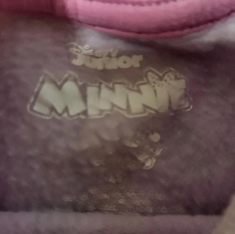 🌞 Disney Kids Daisy Duck & Minnie Mouse Sweatshirt 4T - Picture 3 of 4
